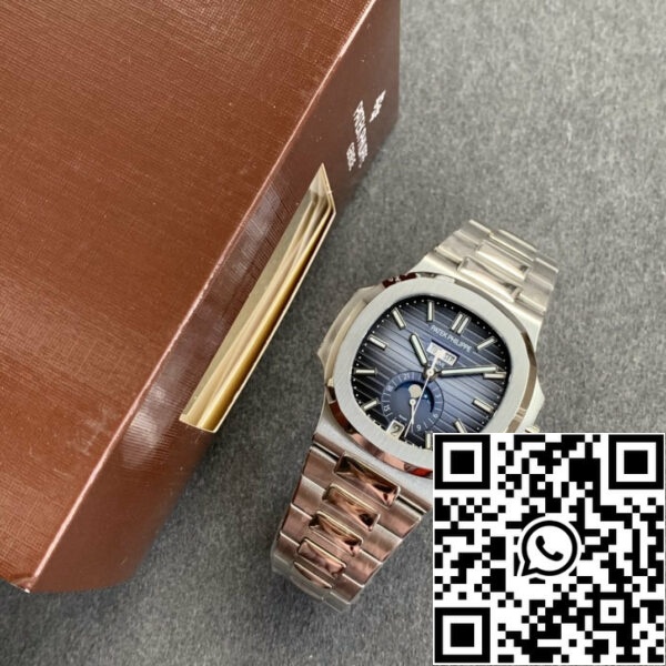 z5545479283242 25387a0232751a652f06e0b94cc144a4 Patek Philippe Nautilus 5726 1:1 Best Edition GR Factory V3 Blaues Zifferblatt Edelstahl