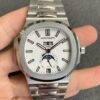 z5545479396411 3cc228cbffe331ea4a883f85135e3523 Patek Philippe Nautilus 5726 1:1 Best Edition GR Factory V3 Quadrante bianco Acciaio inossidabile