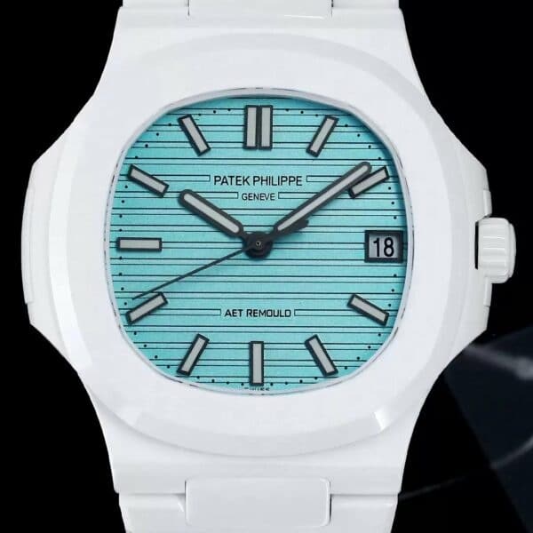 z5569284694349 e82933419b05380b5bb13ac779dd3e9d [AET modified] Patek Philippe Nautilus 5711 Ceramic Tiffany Dial 1:1 Best Edition