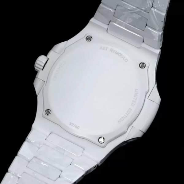 z5569287675805 75d2b795594a39f0542a6623d9802a39 [AET modificado] Patek Philippe Nautilus 5711 Cerámica Esfera Blanca 1:1 Mejor Edición