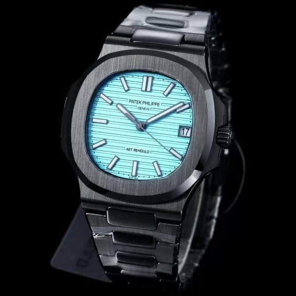 z5569295953145 95fab73ee243497533bc7aeef1575800 [AET modificato] Patek Philippe Nautilus 5711 Ceramica Nero Quadrante Tiffany 1:1 Migliore Edizione