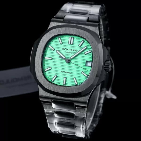 z5569297802512 8ac9f39f16aeffdd9c909d9ea2e82577 [AET modificado] Patek Philippe Nautilus 5711 Cerámica Esfera Negro Verde 1:1 Mejor Edición