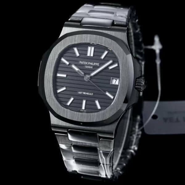 z5569303425145 f21d6ef8f35fc614130c1fd203d0b48b [модифицированный AET] Patek Philippe Nautilus 5711 Керамический черный циферблат 1:1 Лучшее издание