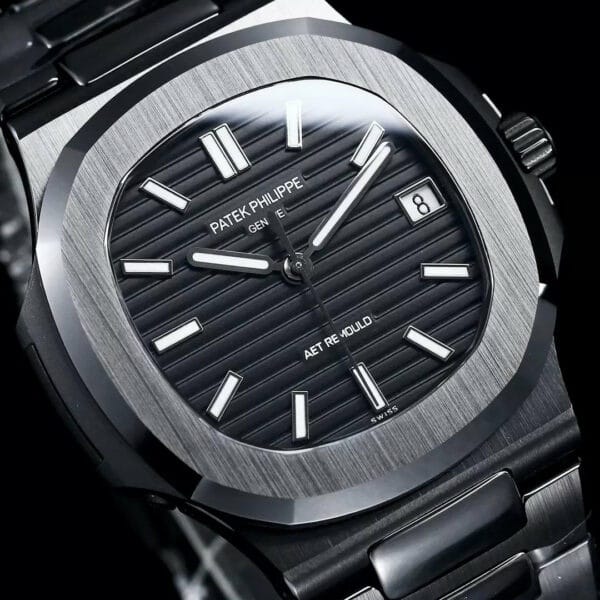 z5569303784516 654e74262ef01e620ec3535796fa06c5 [AET modificado] Patek Philippe Nautilus 5711 Cerámica Esfera Negra 1:1 Mejor Edición