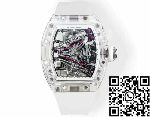 z5570593569833 481a5a5ae0b9608a0d754db3fd2bcf3419 Richard Mille RM38-02 Tourbillon óramű 1:1 Best Edition RM Factory gumiszíj