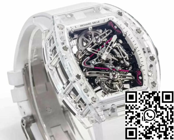 z5570594263647 444c4d5a76be0a75178cf6ee3fb169cf Richard Mille RM38-02 Tourbillon Movement 1:1 Best Edition RM Factory Rubber Strap