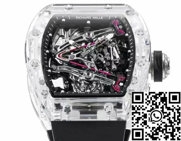 z5570600083965 2d00ceffd8fcbecaa203df0d6cc6573f Richard Mille RM38-02 Tourbillon Beweging 1:1 Beste Editie RM Fabriek Zwart Rubber Band