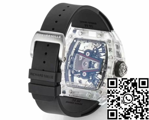 z5570600582726 67caac609253767eab916a71ce0f1aed Richard Mille RM38-02 Tourbillon Mouvement 1:1 Best Edition RM Factory Bracelet caoutchouc noir