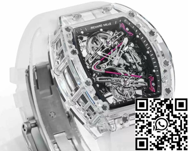 z5570601144924 ff268690b4c17b059c64fa02eb3fd3ee Richard Mille RM38-02 Tourbillon Movement 1:1 Best Edition RM Factory Black Dial Rubber Strap