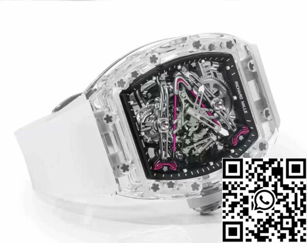 z5570601410611 2ebc24ac5dc94d1ceefcab02f7a6e964 Richard Mille RM38-02 Tourbillon Movement 1:1 Best Edition RM Factory Svart urtavla Gummirem