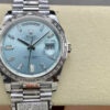 z5583999212205 726b91ad1d52e70f0d73bb2932c8b3f8 Rolex Day Date M228396tbr-0002 V5 40mm QF Factory 1:1 Best Edition Tiffany Dial Kehys