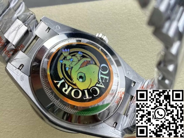 z5583999334794 e7f9a8ebc9e4ce4a975848ed8cf0de40 Rolex Day Date M228396tbr-0002 V5 40mm QF Fábrica 1:1 Mejor Edición Tiffany Dial Bisel