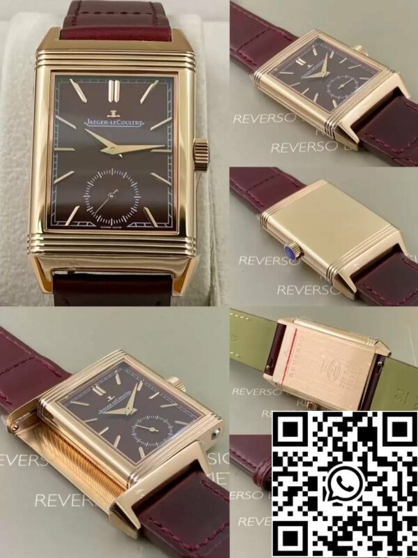 z5584001028949 81abeb351226ae19ed20d0441d256e11 Jaeger-LeCoultre Reverso Tribute Monoface Small Seconds 713256J MG Factory 1:1 Best Edition