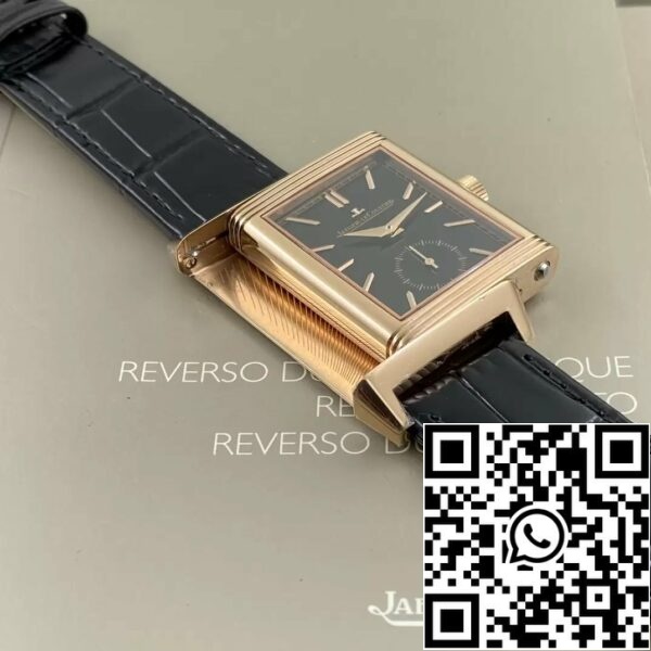 z5584001191498 5151141fe50d2d4553e7fb894bf7de38 Jaeger-LeCoultre Reverso Tribute Monoface Small Seconds 713256J MG Factory 1:1 Best Edition