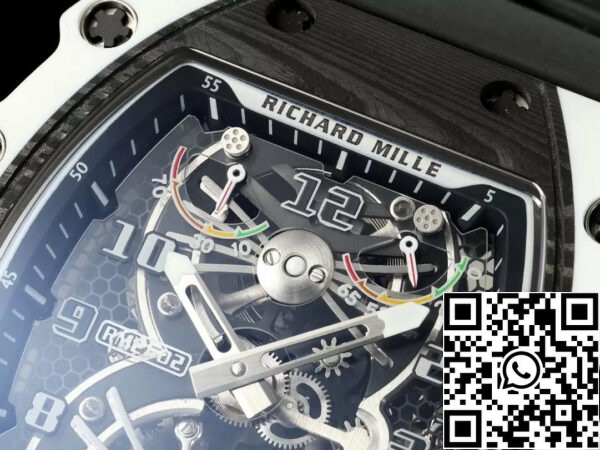 z5584001534326 dfd9c77eb06b0e520fcf20b9906de84d Richard Mille RM21-02 1:1 Mejor Edición RM Factory Tourbillon Caja de carbono