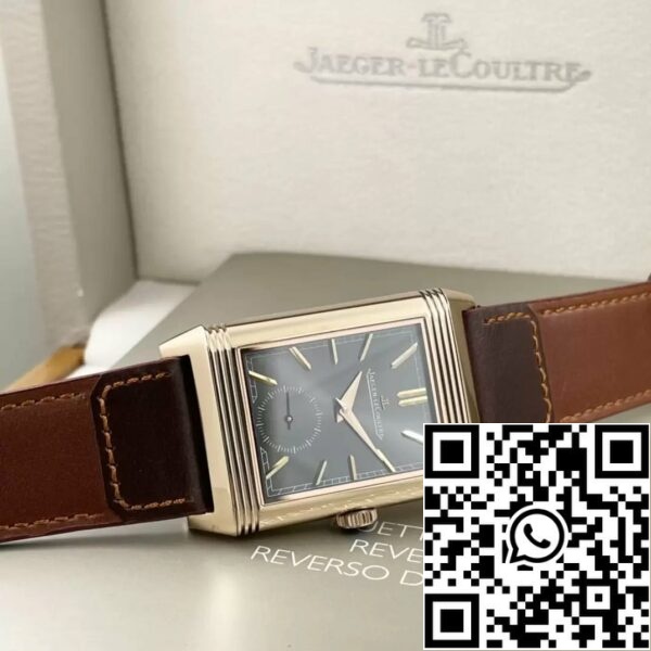 z5584001844970 3a5ddf3f8345c3eb03ec6885fb7b0576 Jaeger-LeCoultre Reverso Classic Suuri Duoface Pieni sekuntikello 396245J MG Factory 1:1 Paras painos