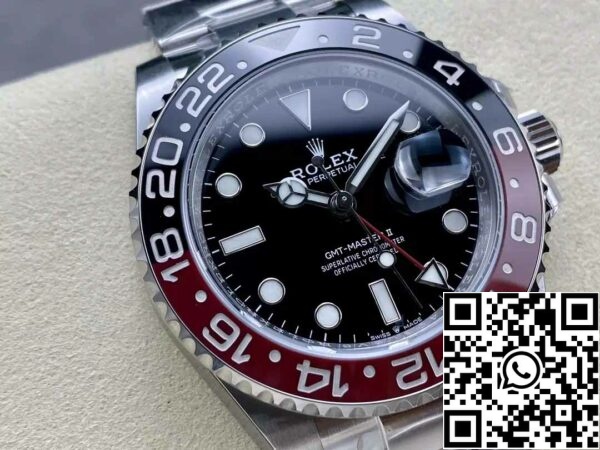 z5599645886924 a8c5a4c2331745ef2303655dc413879c Rolex GMT Master II M126710BLRO-0001 Pepsi 1:1 Best Edition from AR Factory V4 upgrade Oyster Strap