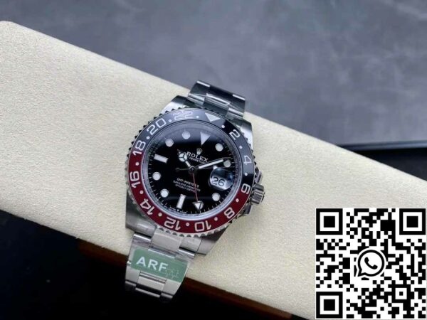 z5599647235196 319dd7f284f10aff16127e8b4b48f2b3 Rolex GMT Master II M126710BLRO-0001 Pepsi 1:1 Best Edition från AR Factory V4 uppgradering Oyster Strap