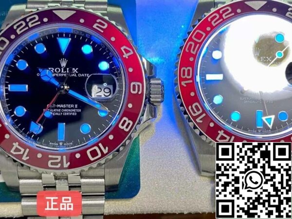 z5599647439074 8fe3f682c7b7ff28f50e668551a88187 Rolex GMT Master II M126710BLRO-0001 Pepsi 1:1 Best Edition from AR Factory V4 upgrade Jubilee Strap