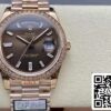 z5599647563797 8873b82d5ac655178942f66e18c7602a Rolex Day Date M228345RBR-0006 QF Factory 1:1 Best Edition V5 frissítés ellensúlyos verziója