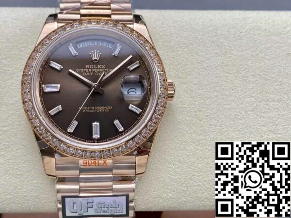 z5599647563797 8873b82d5ac655178942f66e18c7602a Rolex Day Date M228345RBR-0006 QF Factory 1:1 Best Edition V5 обновление противовес версия