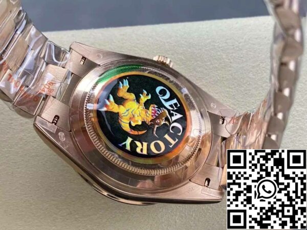 z5599647637710 587cd499cd3794f7df14a2c43a1f7b3e Rolex Day Date M228345RBR-0006 QF Factory 1:1 Best Edition V5 έκδοση με αντίβαρο αναβάθμισης