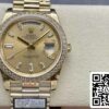 z5599647683855 c6c20865b5de38eba0e2eab4b1a8c5af Rolex Day Date m228348rbr-0002 QF Factory 1:1 Best Edition V5 versão de atualização do contrapeso