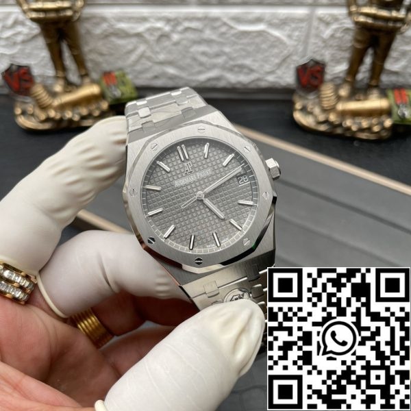 z5600728424705 be3f1cae27d362689ee9feb5d657117b Audemars Piguet Royal Oak 15500ST.OO.1220ST.03 APS Factory V3 szürke számlapja