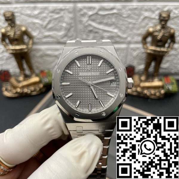 z5600728465338 3ace1de29d97cdbcd4bca137a13f9766 Audemars Piguet Royal Oak 15500ST.OO.1220ST.03 APS Factory V3 Grå urtavla