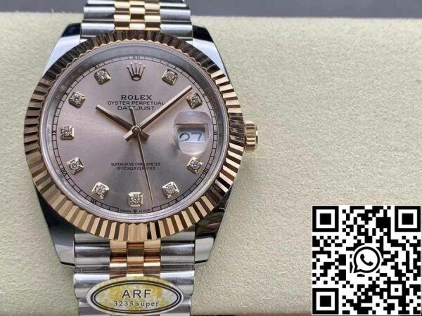 z5604271759243 e559e0673b223ccdbb37879267a8b65c Rolex Datejust 126331-001 ARF Factory 1:1 Best Edition electroplated with 18k gold