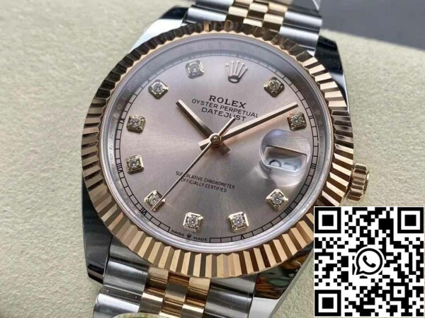 z5604272247911 68dd382bf0ad1fc6ab4137074c121732 Rolex Datejust 126331-001 ARF Factory 1:1 Best Edition gegalvaniseerd met 18k goud