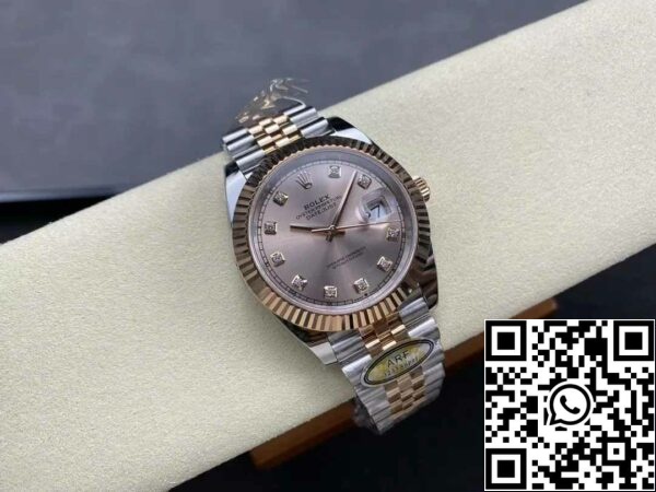 z5604272399596 13c5d4d6493131553c7567e9697e8fd7 Rolex Datejust 126331-001 ARF Factory 1:1 Best Edition electroplated with 18k gold