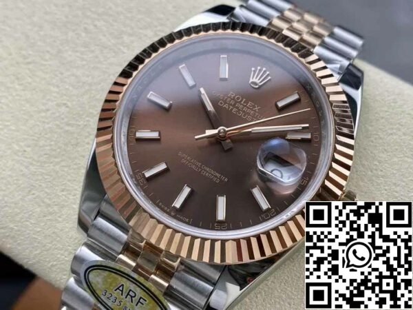 z5604280435291 b45de5097c385c96437055673149bdbe Rolex Datejust 126331-001 ARF Factory 1:1 Best Edition ηλεκτρολυτικά επικαλυμμένο με λουράκι Jubilee από χρυσό 18 καρατίων