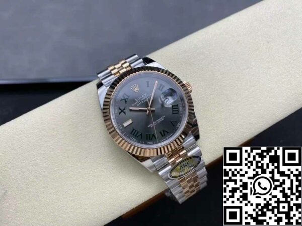 z5604284154406 dcaf3aecd90cdc64698d69224603e90b Rolex Datejust 41 126331 Wimbledon Dial Jubilee Strap ARF Factory 1:1 Best Edition galvanizirano z 18k zlatom