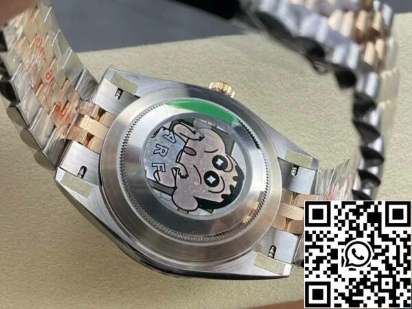 z5604284721494 2d88d0bee379382053b08e5caabbf375 Rolex Datejust 41 126331 Wimbledon Dial Jubilee Strap ARF Factory 1:1 Best Edition galvanizált 18k arannyal ARF Factory 1:1 Best Edition