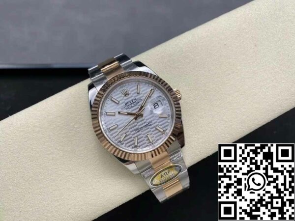 z5604286200160 521dd87f244fbbe41d8deaf93650978f Rolex Datejust 41 126331-0017 Cinturino Oyster ARF Factory 1:1 Best Edition placcato oro 18k