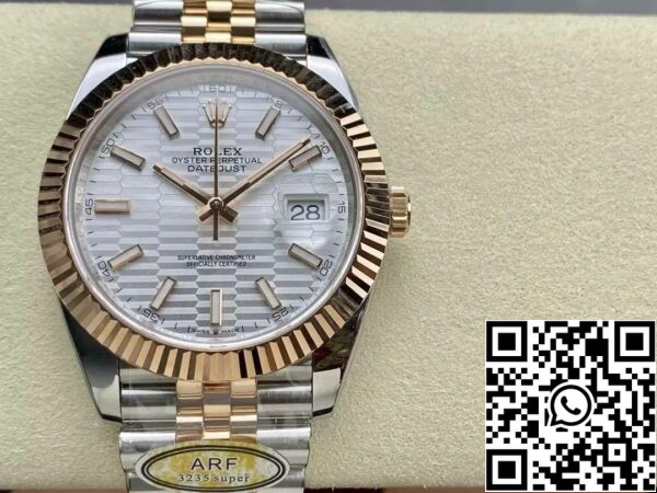 z5604287700528 fb92398c33b6edd6d029f7018699c688 Rolex Datejust 41 126331 Jubilee Strap ARF Factory 1:1 Best Edition electroplated with 18k gold