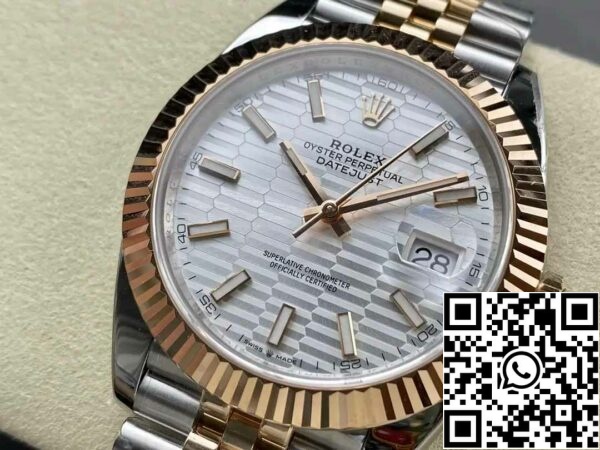 z5604287966716 b2221f0ae092862642a2180d8ed6da02 Rolex Datejust 41 126331 Jubilee Strap ARF Factory 1:1 Best Edition elektropläterad med 18k guld