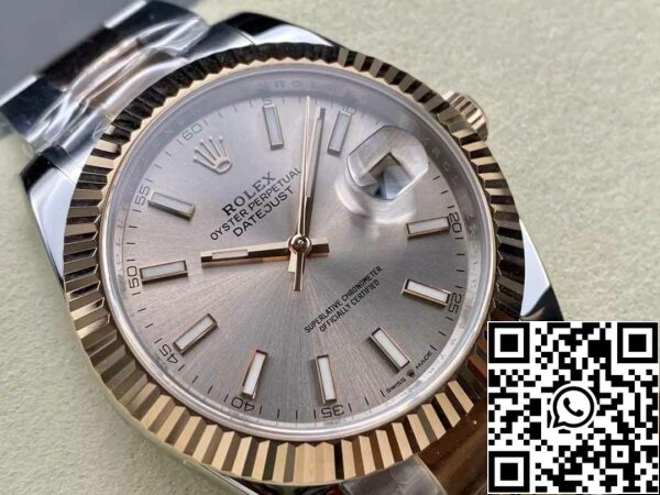 z5604289574229 0264d68968ce0d3b3ec45fb38609087e Rolex Datejust 126331-0009 Oyster Strap ARF Factory 1:1 Best Edition electroplated with 18k gold