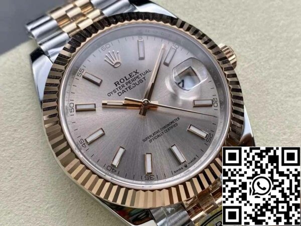 z5604291720114 c9fd814ae9c62f3fe76cc7d87d506791 Rolex Datejust 126331-010 Jubilee Strap ARF Factory 1:1 Best Edition gegalvaniseerd met 18k goud