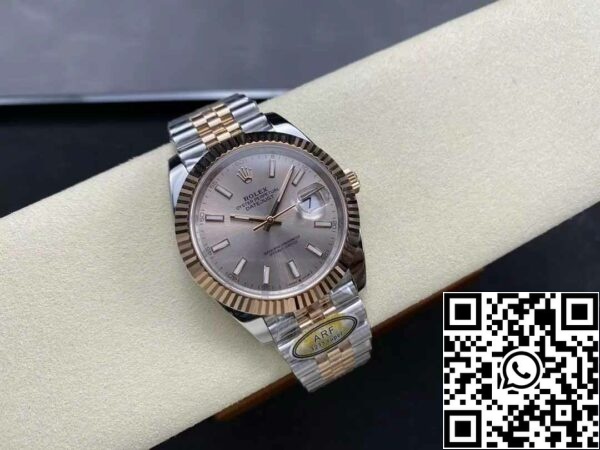 z5604292010669 269d0b9e70ae87647680e494da8c24c6 Rolex Datejust 126331-010 Jubilee Strap ARF Factory 1:1 Best Edition gegalvaniseerd met 18k goud