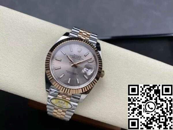 z5604292174838 7e51c234804c4426c0ef9cf5519c0a10 Rolex Datejust 126331-010 Jubilee Strap ARF Factory 1:1 Best Edition electroplated with 18k gold