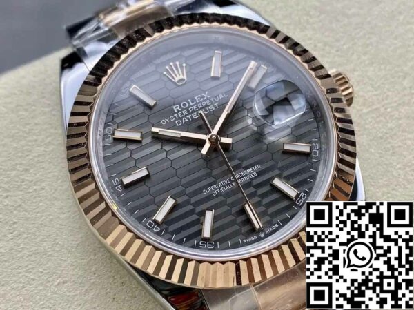 z5604293586305 07459c1882012bb061869c76051602d7 Rolex Datejust 126331-0019 Oyster Strap ARF Factory 1:1 Best Edition electroplated with 18k gold