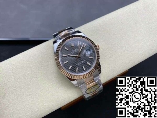 z5604293865967 a75c8fd4cc6b8ff52d2664e2aa16a388 Rolex Datejust 126331-0019 Oyster Strap ARF Factory 1:1 Best Edition galvanizado com ouro de 18k