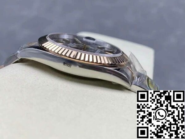 z5604294110577 022a1e58fa7cf3fd4f512386b5d5d5a5e6 Rolex Datejust 126331-0019 Oyster Strap ARF Factory 1:1 Best Edition galvanizált 18k arannyal