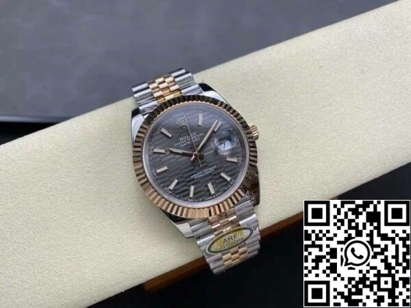 z5604295213041 cbe52132eacc78d773f02d77007fbc15 Rolex Datejust 126331-001 Jubilee Strap ARF Factory 1:1 Best Edition galvaniziran z 18k zlatom