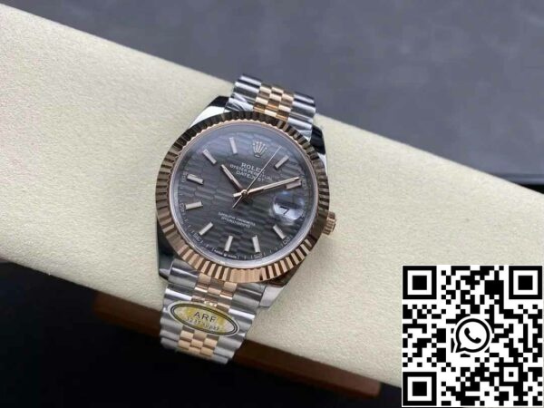 z5604295349432 4886ab6ed95e2311424ad125d9e434f9 Rolex Datejust 126331-001 Jubilee Strap ARF Factory 1:1 Best Edition galvanisiert mit 18k Gold