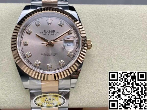 z5604298653312 8d7c4b78060e6c3cf099c4c584c343f5 Rolex Datejust 126331-0007 ARF Factory 1:1 Best Edition 18k arany galvanizált kiadás