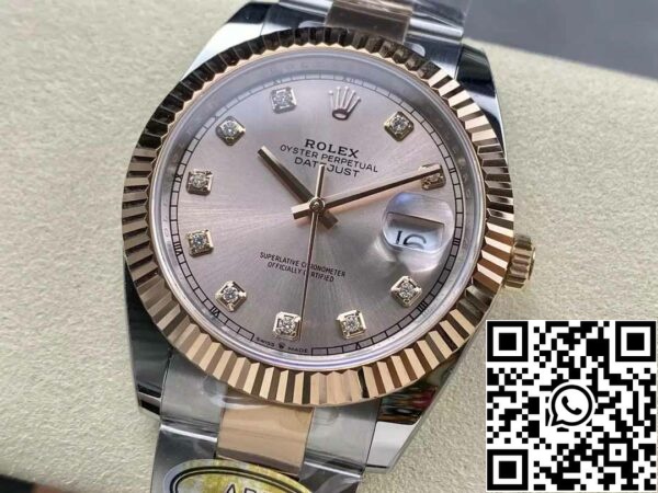 z5604298930239 50fa48bc8f34bf25728a0e6ce6a3c35b Rolex Datejust 126331-0007 ARF Factory 1:1 Best Edition electroplated with 18k gold