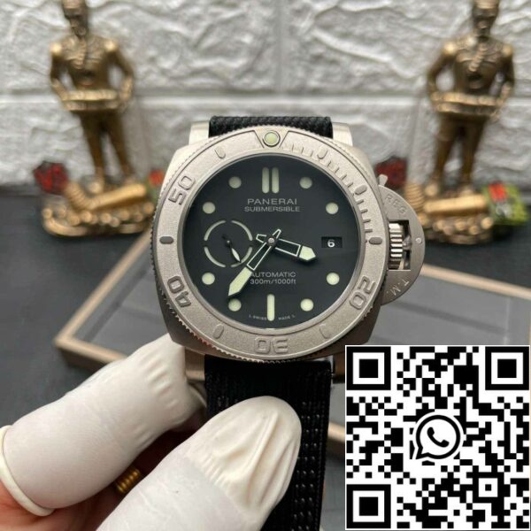 z5609528764960 ca876341b106921cc43ccd59533f9d84 Panerai Submersible PAM00984 1:1 Best Edition VS Factory Black Dial Swiss P.9010